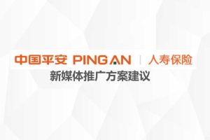 中国平安人寿保险2016新媒体推广方案(PPT)
