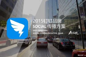 钉钉2015品牌Social传播方案(PPT)