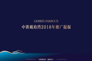 中铁琥珀湾2016推广方案终稿(PPT)