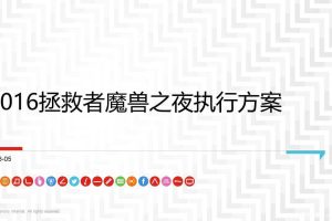 联想拯救者魔兽之夜执行方案(PPT)