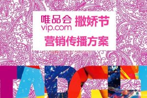 唯品会撒娇节营销推广方案(PPT)