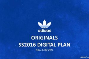 阿迪达斯经典系列2016数字营销方案adidas Originals 2016 Digital Plan（PPT）