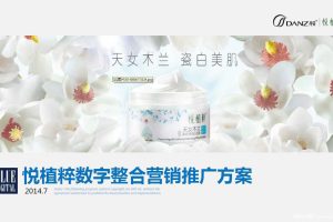 丹姿悦植粹数字整合营销推广方案（PDF）