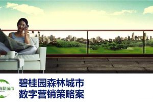 碧桂园森林城市数字营销策略方案（PDF）
