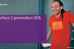微软Surface3上市-KOL推广方案（PPT）