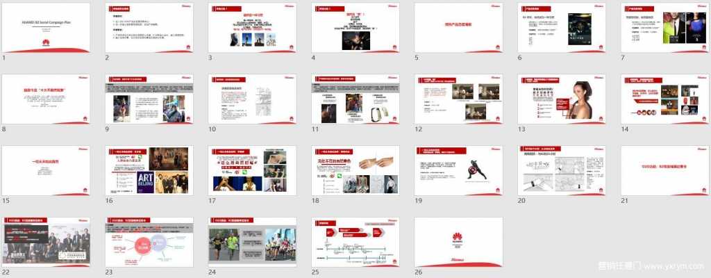 【营销任意门】华为B2产品2015社会化传播方案01