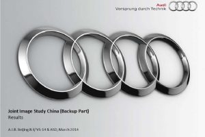 奥迪中国联合图像研究报告-尼尔森Audi Joint Image Study China Nielsen full report （PPT英文版）
