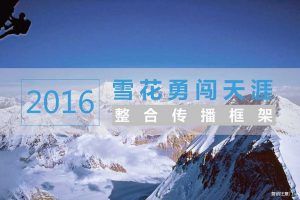 雪花啤酒勇闯天涯2016整合传播方案（PDF）