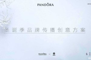 潘多拉Pandora2015圣诞季品牌传播创意方案（PDF）