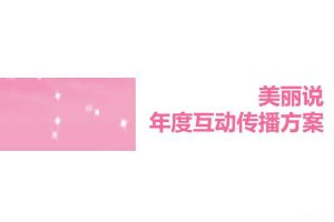 美丽说年度互动传播方案（PPT）