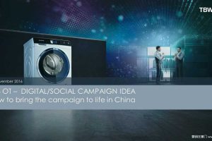 西门子洗衣机2016品牌数字化&社会化传播方案（中英文PPT版）