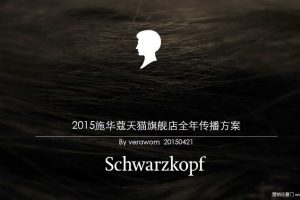 施华蔻天猫旗舰店2015全年传播方案（PDF）