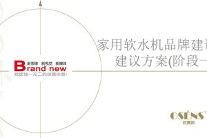 润新家用软水机品牌定位策划提升建议方案（PDF）