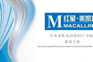红星美凯龙（东莞万江）2016开业庆典活动策划方案（PDF）