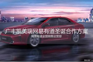 广汽丰田凯美瑞×网易有道2016年圣诞合作方案（PDF）