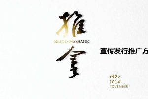 电影《推拿》宣传发行推广方案（PPT）