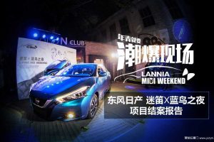 东风日产2015迷笛X蓝鸟之夜项目结案报告（PPT）