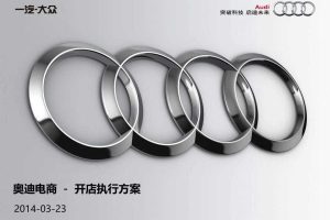 奥迪2014天猫开店执行方案（PPT）