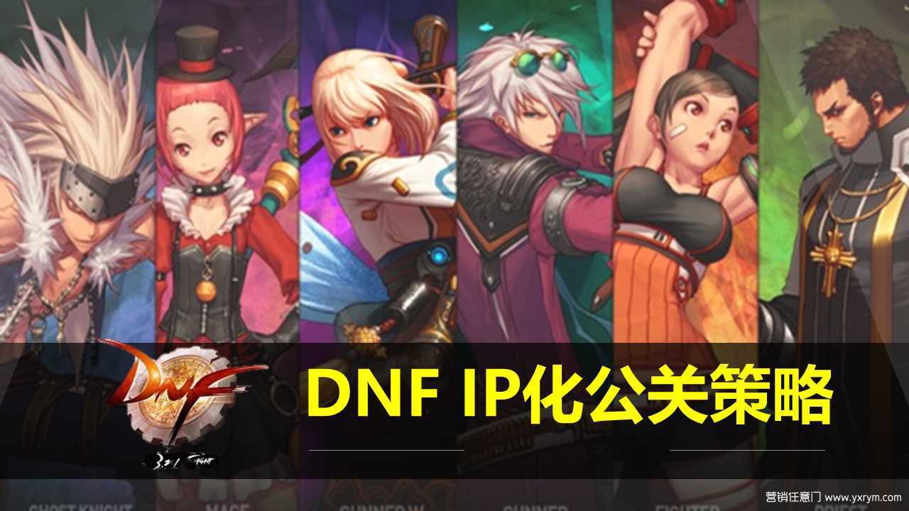 【营销任意门】DNF游戏IP化公关策略方案00