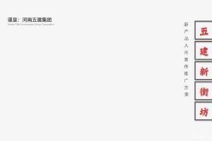 五建·新街坊202015-2016年度新产品入市宣传推广方案（PDF）