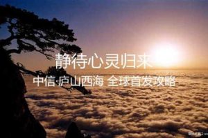 中信庐山西湖2017全球首发活动方案（PPT）