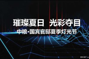 中粮国宾官邸2017夏季灯光展策划方案（PPT）