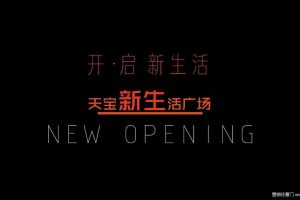 浙江义乌天宝新生活广场2017开业活动方案（PDF）