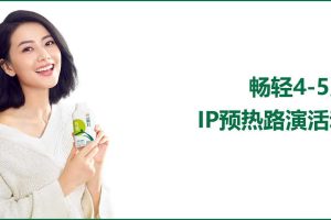 伊利畅轻2017年4-5月IP预热路演活动方案（PPT）