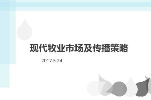 现代牧业2017品牌及传播策略方案（PPT）