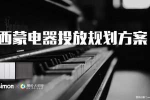 西蒙电器2017腾讯大申网投放规划方案（PPT）