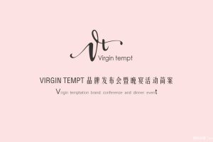 维珍尚美Virgin tempt2017品牌发布会暨晚宴活动策划方案（PPT）