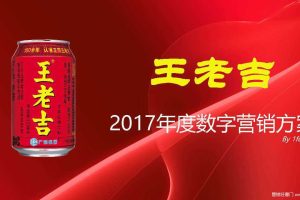 王老吉2017年度数字营销方案（PDF）