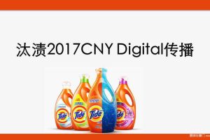 汰渍2017CNY互动传播比稿方案（PPT）