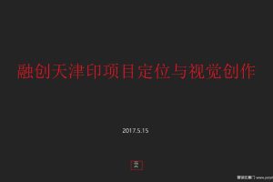 融创天津印2017定位与视觉传播方案（PDF）
