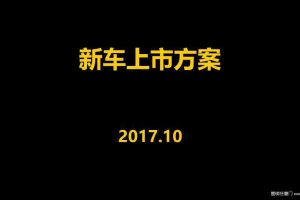 日产蓝鸟2017济南上市发布会方案（PPT）