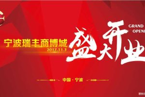 宁波瑞丰商博城2017开业活动策划案（PPT）
