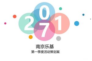 南京乐基2017第一季度活动策划方案（PPT）