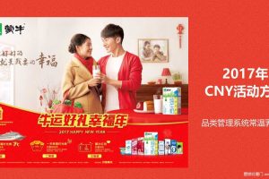 蒙牛2017新年&春节促销活动方案（PPT）