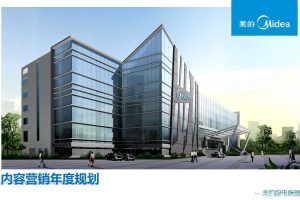 美的厨电天猫旗舰店2017内容营销年度规划方案（PPT）