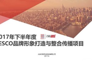 FESCO-2017年下半年度品牌形象打造与整合传播项目（PPT）