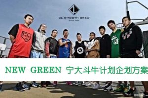 NEW GREEN2017宁大篮球事件营销简案（PPT）