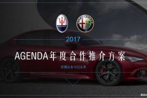 安捷达2017年今日头条合作推广案（PPT）