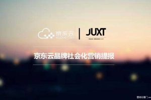 京东云2017品牌社会化营销提报（PDF）