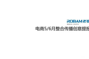 老板电器2017年5-6月电商整合传播创意方案（PPT）