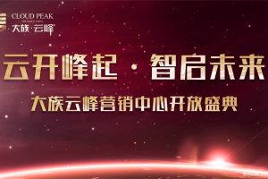 大族云峰2017营销中心开放盛典活动方案（PPT）