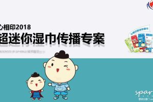 心相印超迷你湿巾2018年品牌推广传播策划全案（PPT）