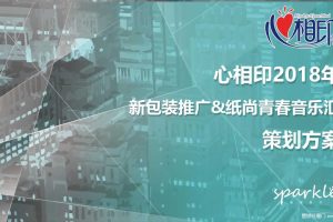 心相印2018新品线上线下推广全案（PPT）
