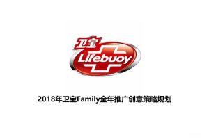 卫宝Family2018全年推广创意策略规划方案（PPT)