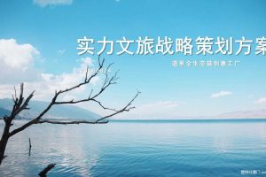 实力文旅-小院子品牌升级及大理项目推广策划方案（PPT）
