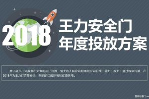 王力安全门2018年度腾讯广告投放方案（PPT）